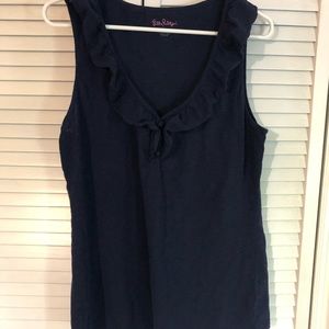 Lilly Pulitzer Tops - EUC Lilly Pulitzer sleeveless top xl Lilly Pulitzer Tops - EUC Lilly Pulitzer sleeveless top xl